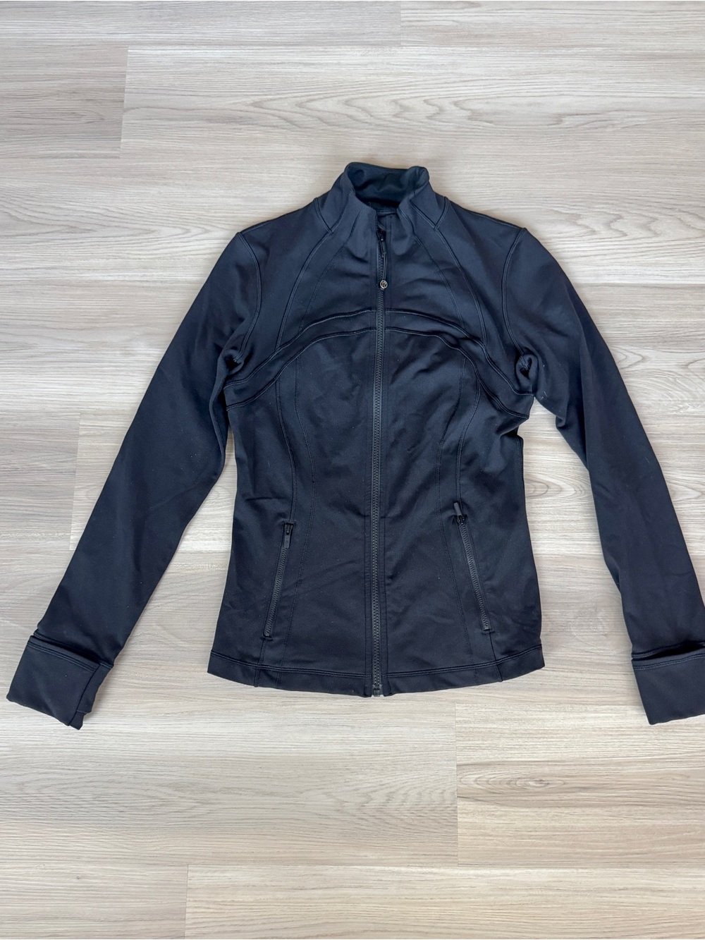 lululemon Black Fitted Define Track Jacket